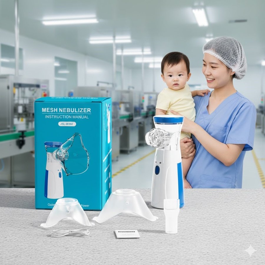 Portable Mesh Nebulizer