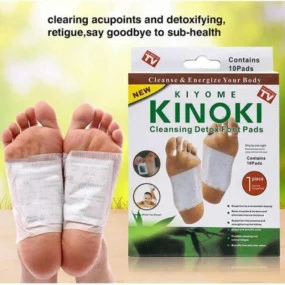 1Packet (10 pcs) Original kinoki detox foot pad