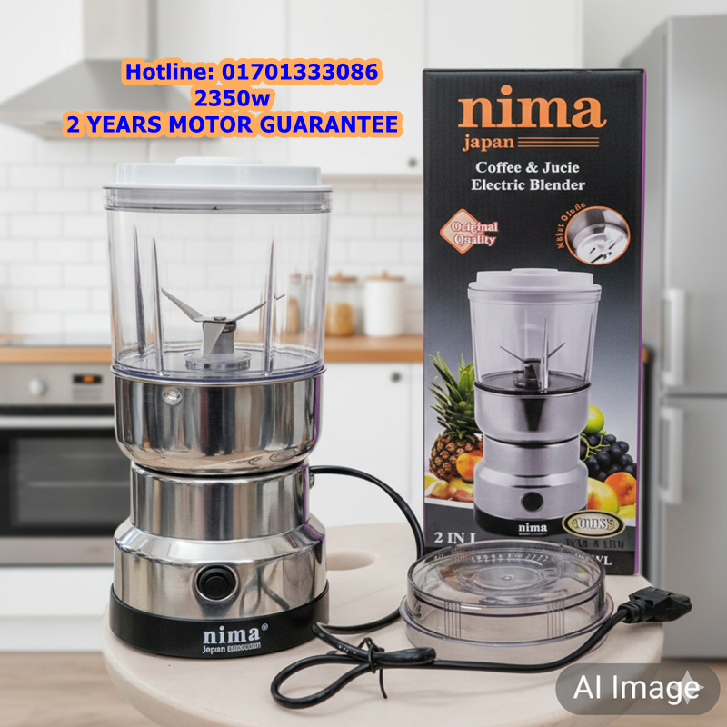 Nima 2-in-1 Grinder & Blender (2350W)