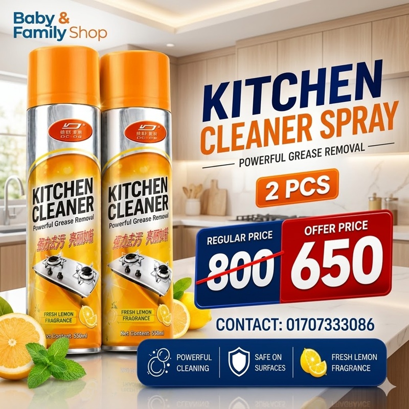 kitchen cleaner spray (2pcs)